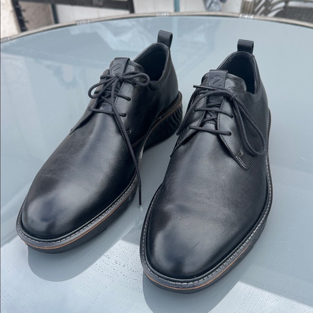 Ecco men’s ST1 Hybrid plain toe Oxford lace up shoes New ! no box size 13-13.5